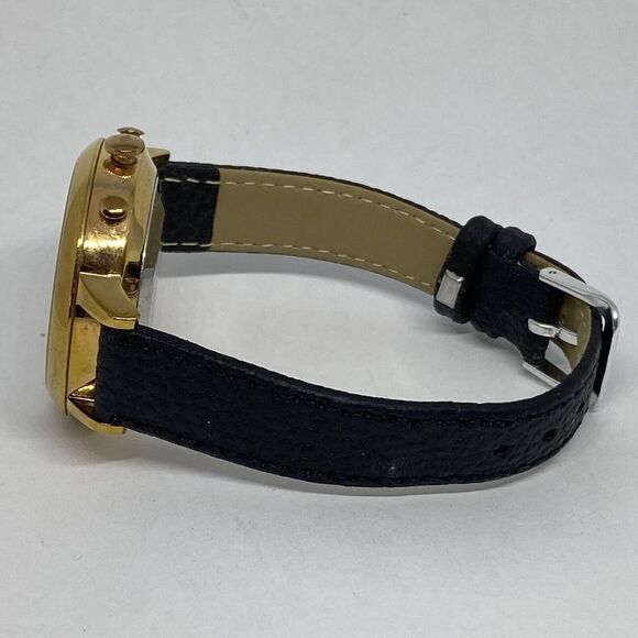 Fossil FTW5018 Women's Black Leather White Analog Dial Hybrid Smartwatch XX802 - Picture 9 of 12